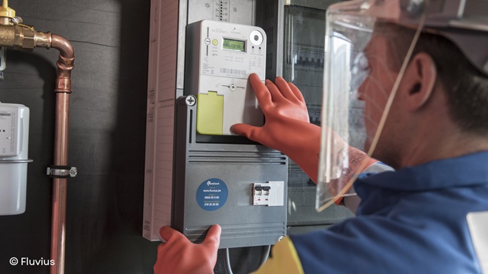 Plaatsing van een slimme meter